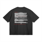 Dead Air Collective Archive Drop: Dead Air Definition Tee— black paranormal streetwear, back view