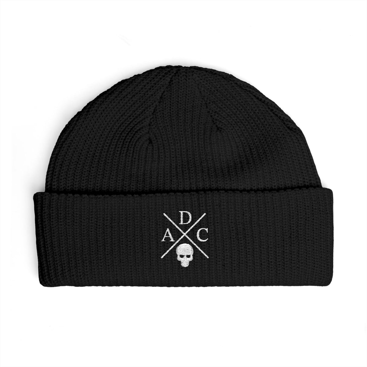 DAC WHITE X KNIT BEANIE