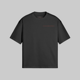 Dead Air Collective Archive Drop: Dead Air Definition Tee— black paranormal streetwear, front view