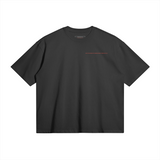 Dead Air Collective Archive Drop: Dead Air Definition Tee— black paranormal streetwear, front view, expanded